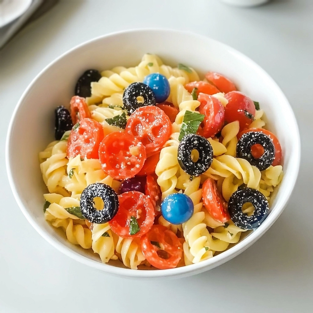 Patriotic Pasta Salad: The Ultimate Summer Party Side Dish