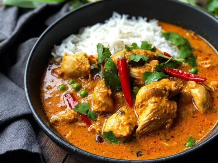 Slow Cooker Chicken Satay Curry — Effortless Thai-Style Dinner