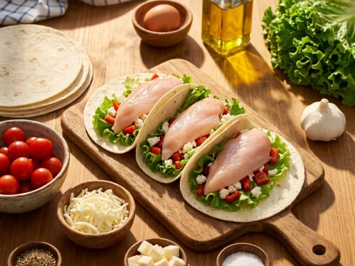 Cheesy Air Fryer Chicken Wraps: The Ultimate 15-Minute Dinner!