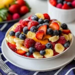 Patriotic 4th of July Fruit Salad — Fresh and Vibrant!
