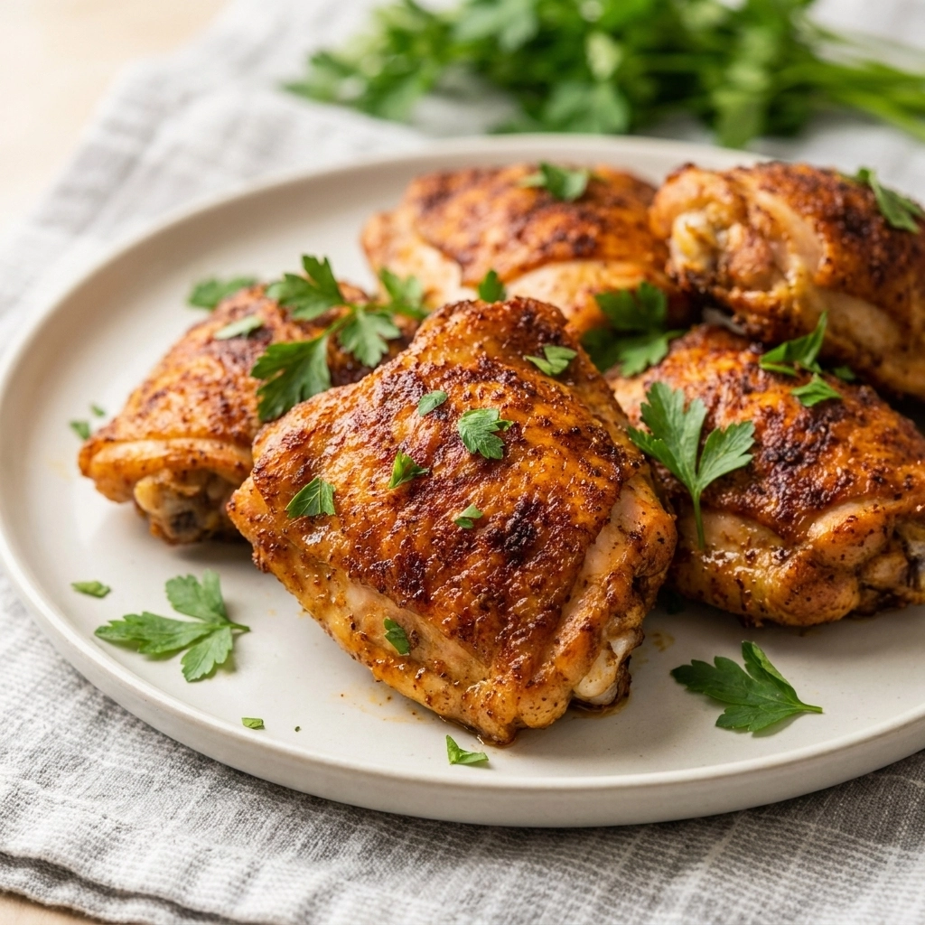 Crispy Air Fryer Chicken Thighs: The Ultimate Juicy Dinner