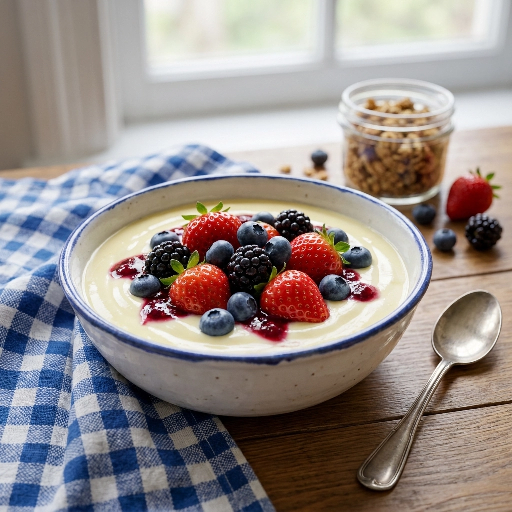 Fresh Summer Berries and Yoghurt β A Nutrient-Rich Treat