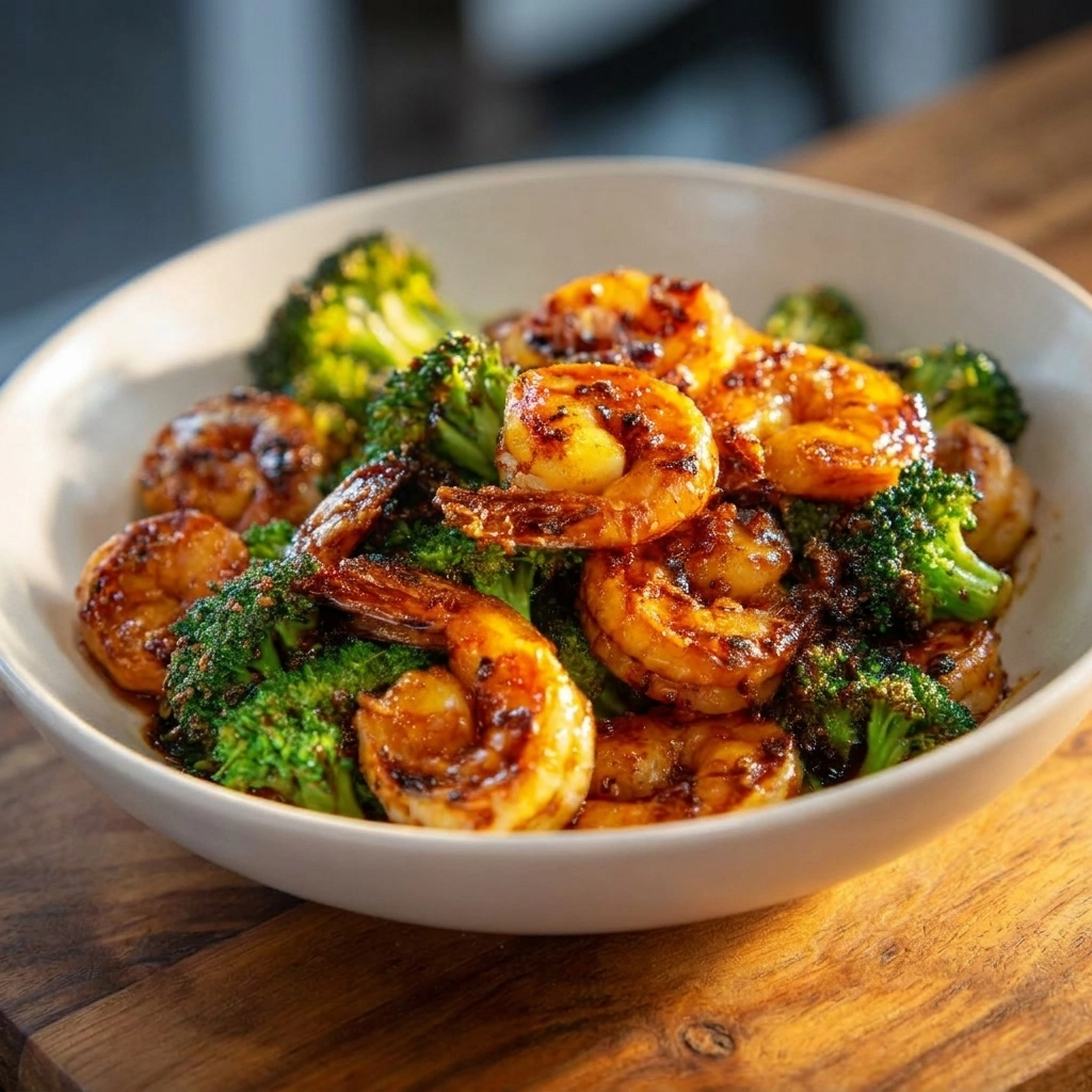High-Protein Honey Garlic Shrimp β Ready in 15 Minutes!