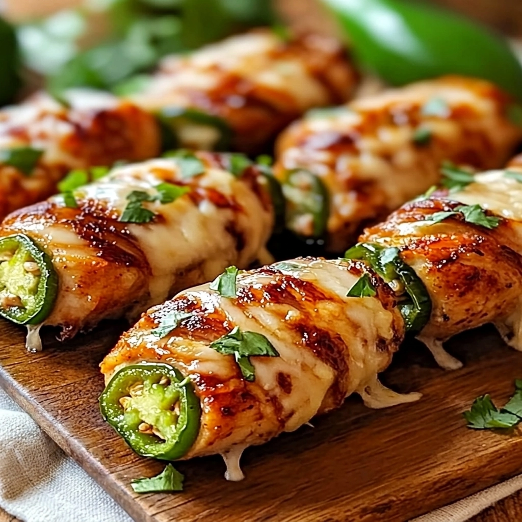 Cheesy Jalapeno Popper Chicken — Air Fryer Magic!