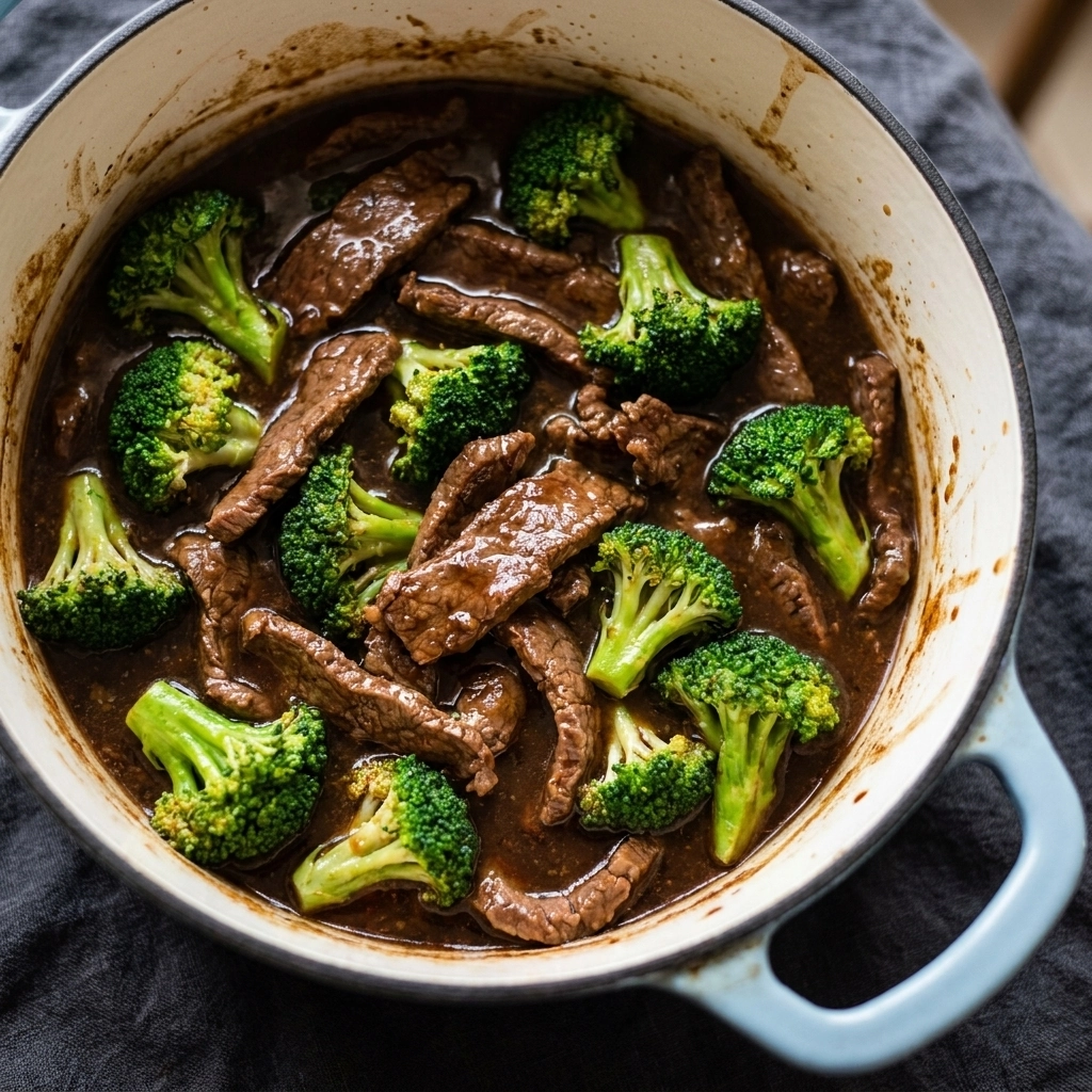 Tender Slow Cooker Beef and Broccoli — Better Than Takeout!