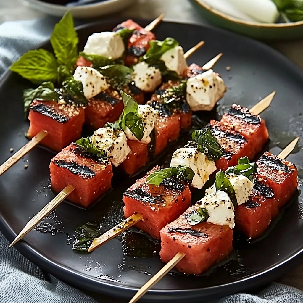 Watermelon Feta Skewers: The Ultimate Refreshing Summer Appetizer