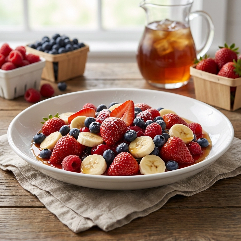 Patriotic 4th of July Fruit Salad — Fresh and Vibrant!
