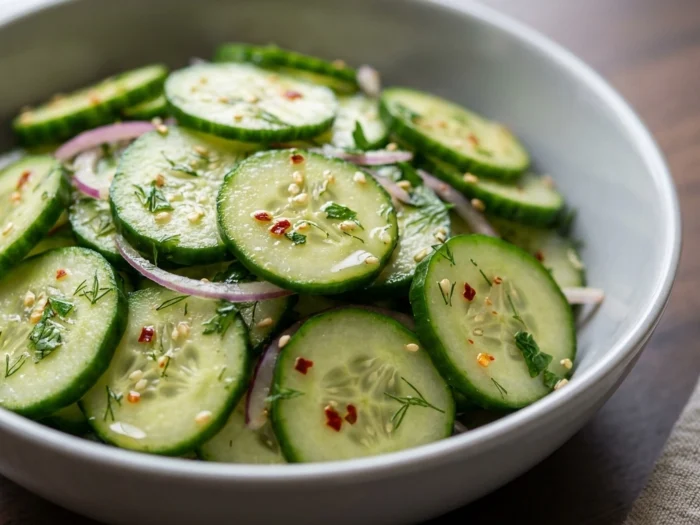 The Ultimate Refreshing Cucumber Salad Adventure | Easy Summer Cucumber Salad Recipe
