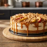 The Ultimate Apple Crumble Ice Cream Cake: A Frozen Autumn Dream | Easy Dessert