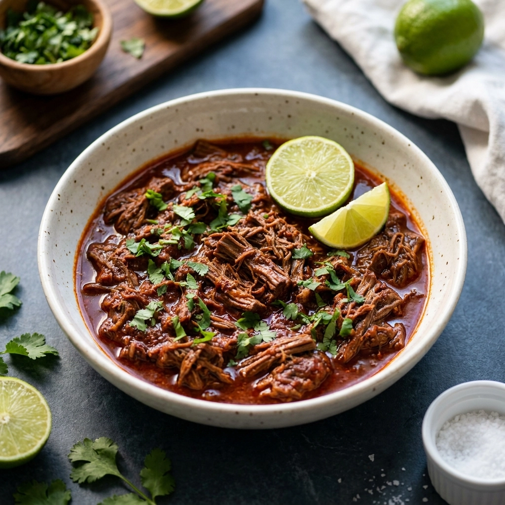 Authentic Slow Cooker Birria: A Chef's Guide to Tender Beef Consomé | Easy Beef Birria