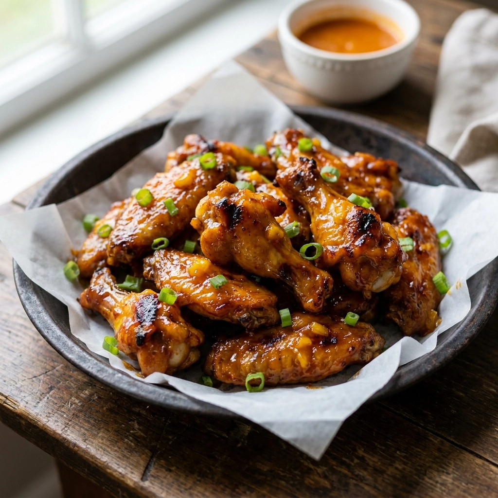 Irresistible Peach BBQ Chicken Wings Recipe for Summer Fun | Easy BBQ Wings