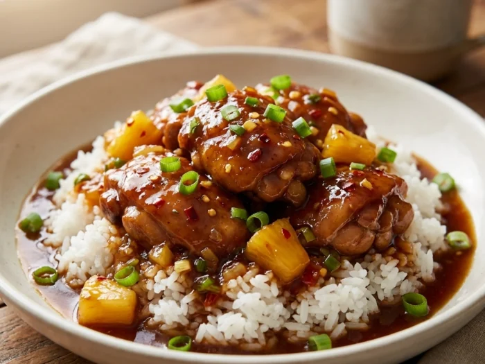 The Ultimate Slow Cooker Pineapple Brown Sugar Chicken | Easy Crockpot Dinner