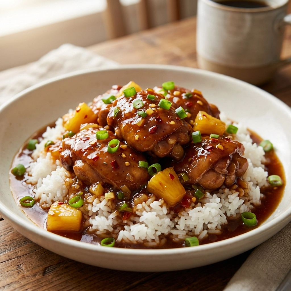 The Ultimate Slow Cooker Pineapple Brown Sugar Chicken | Easy Crockpot Dinner