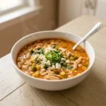 Crockpot Creamy White Chicken Chili | Easy Slow Cooker White Chicken Chili Recipe