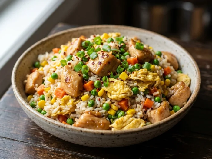 Easy Crockpot Chicken Fried Rice Recipe for Busy Weeknights | Slow Cooker Dinner Ideas