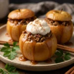 Pumpkin Pie Stuffed Baked Apples: A Cozy Autumn Treat | Easy Fall Dessert