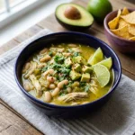 Creamy Green Chili Chicken Soup | Easy Comfort Food Dinner Idea