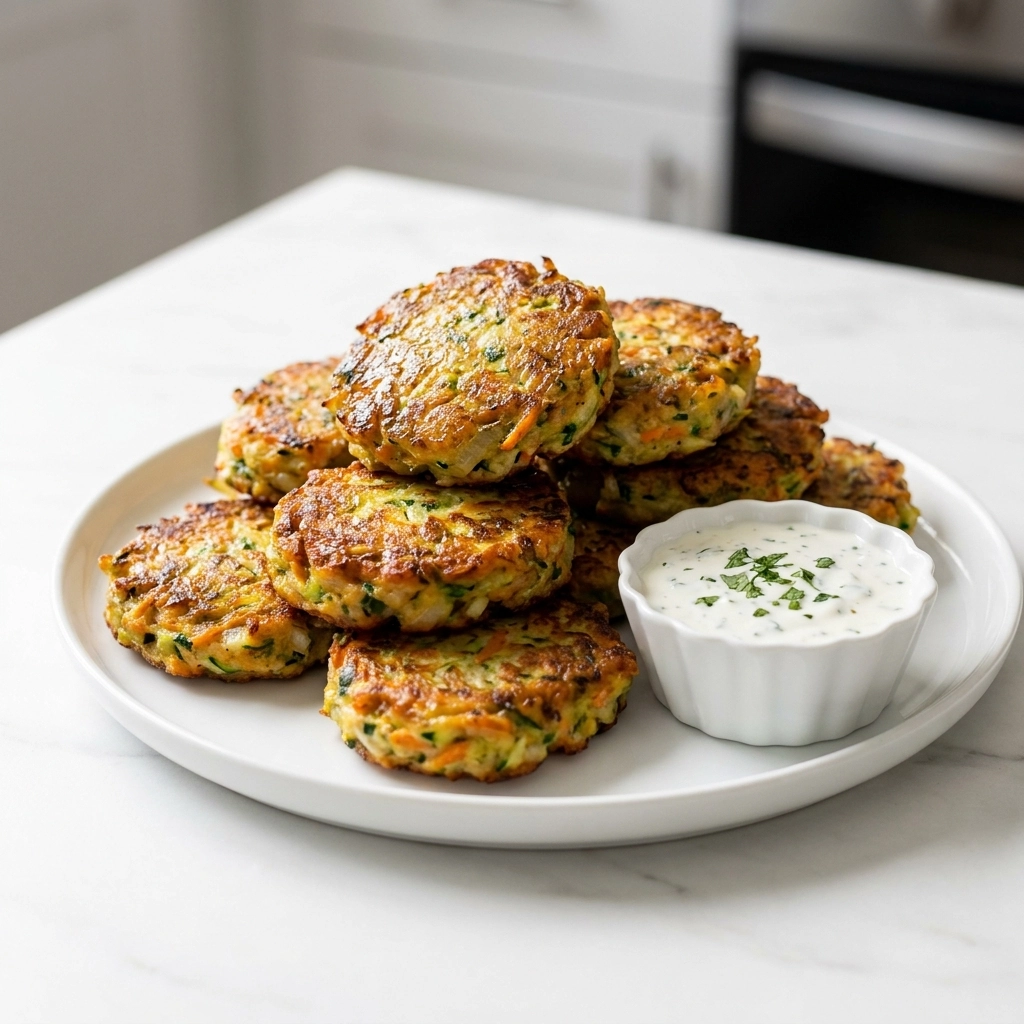 The Ultimate Crispy Zucchini Fritters Recipe | Easy Healthy Appetizer Ideas