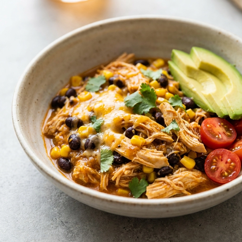 The Ultimate Crockpot Fiesta Chicken Recipe | Easy Slow Cooker Mexican Chicken