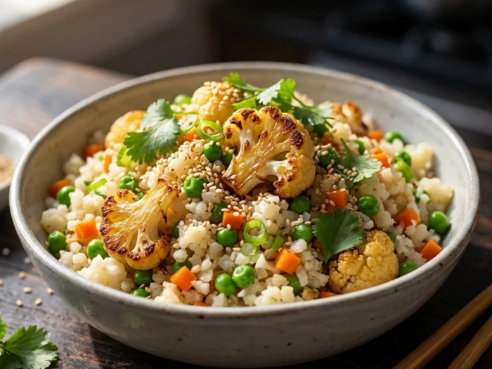 Easy Low Carb Cauliflower Fried Rice Recipe for Perfect Keto Meals | Healthy Dinner Ideas