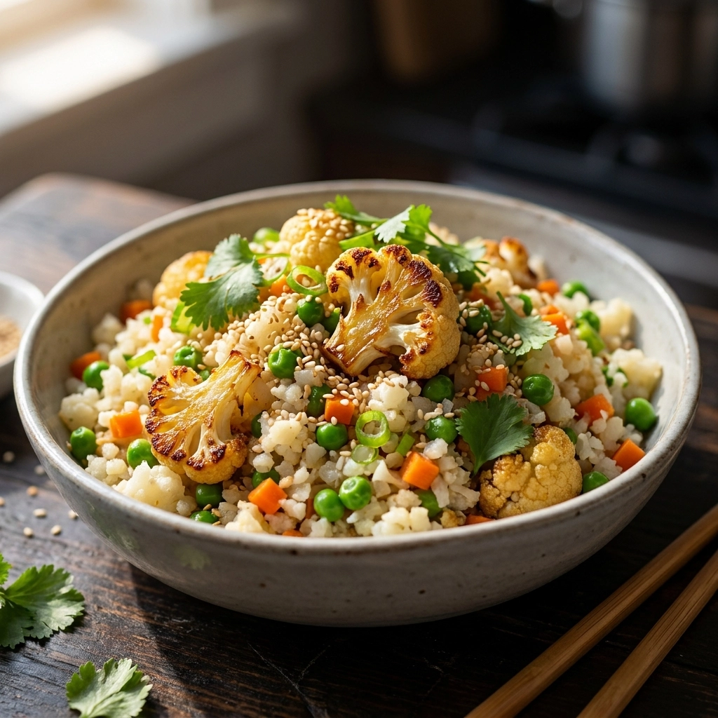Easy Low Carb Cauliflower Fried Rice Recipe for Perfect Keto Meals | Healthy Dinner Ideas