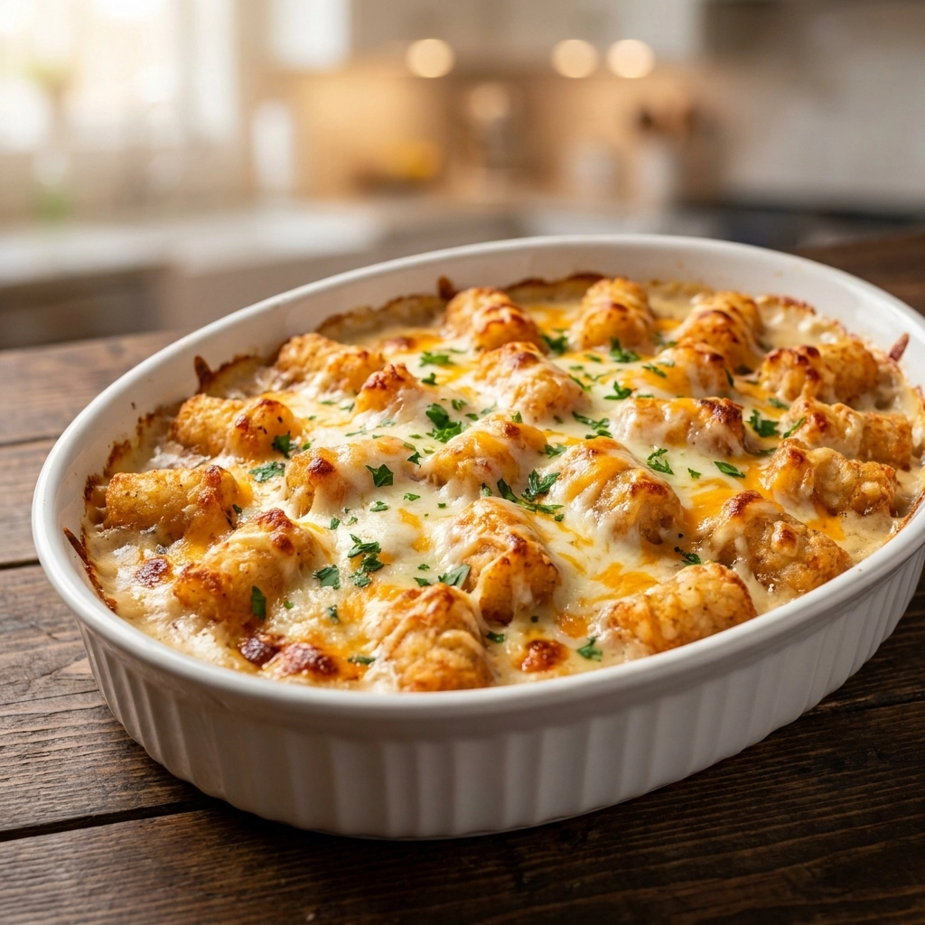 The Ultimate Comfort Tater Tot Casserole: A Midwest Classic | Easy Family Dinner