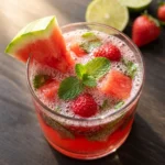 Sip Into Summer: The Ultimate Watermelon Strawberry Punch | Refreshing Summer Drink