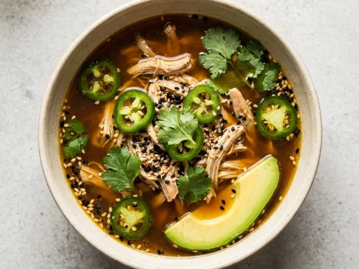 Creamy Black Sesame Chicken Soup Recipe for Ultimate Comfort | Asian Fusion Soup