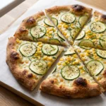 Summer Harvest Zucchini Corn Pizza | Easy Garden Vegetable Pizza Recipe