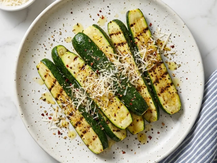 Grilled Parmesan Zucchini: The Ultimate Charred Side Dish | Easy Summer Grill Recipes