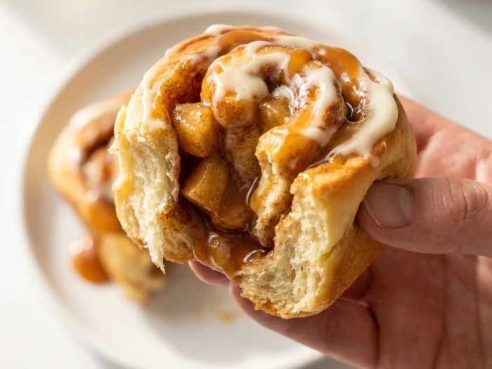 Caramel Apple Cinnamon Rolls: A Cozy Autumn Morning Treat | Fall Breakfast Recipes