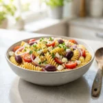 Fresh Greek Pasta Salad Recipe: Easy and Perfect for Summer | Mediterranean Pasta Salad