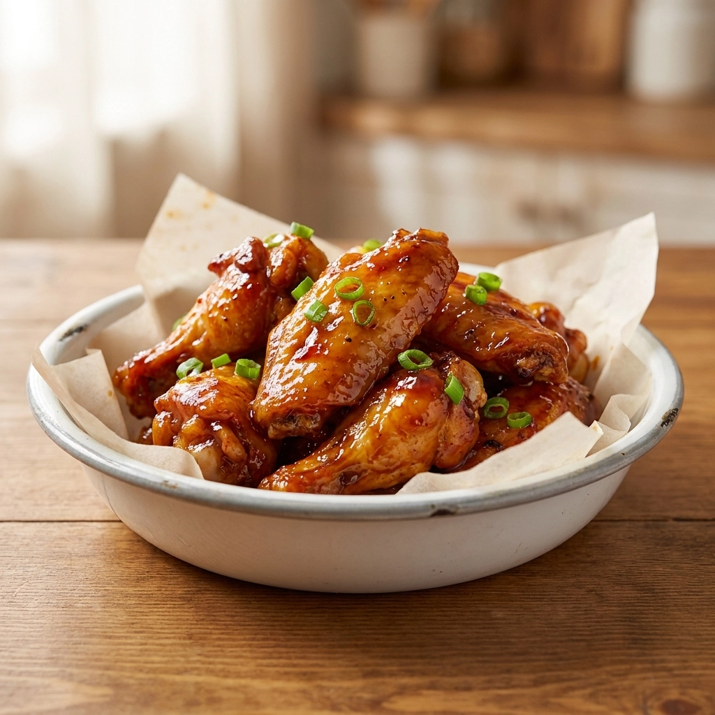 Irresistible Peach BBQ Chicken Wings Recipe for Summer Fun | Easy BBQ Wings