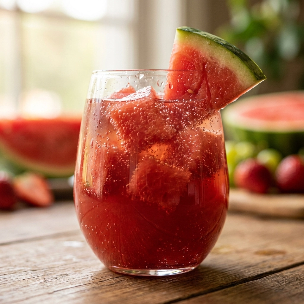Sip Into Summer: The Ultimate Watermelon Strawberry Punch | Refreshing Summer Drink