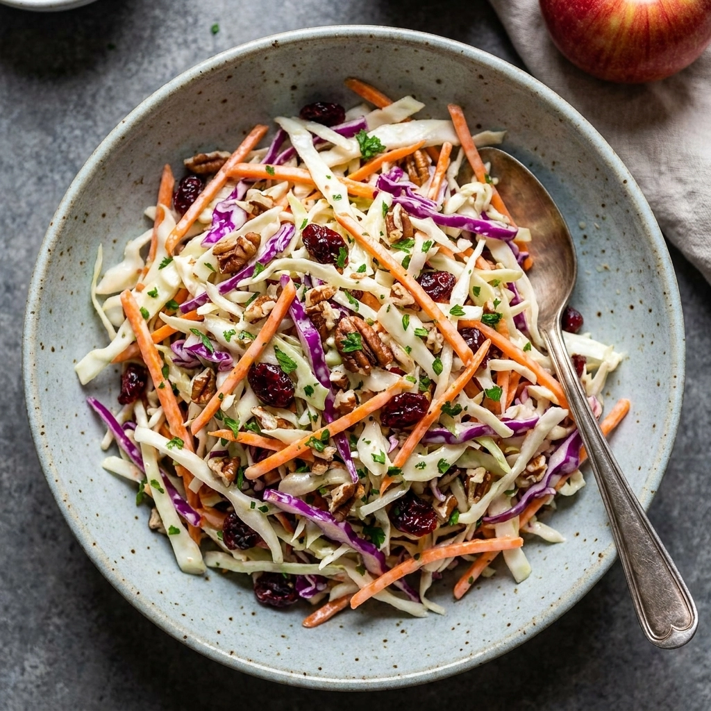 The Definitive Guide to Apple Cranberry Coleslaw | Fresh Autumn Side Dish