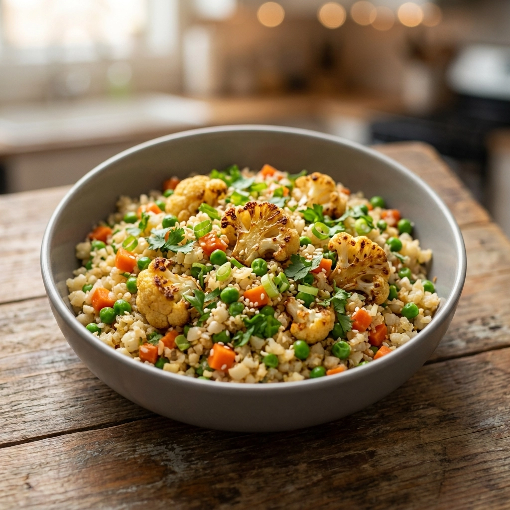 Easy Low Carb Cauliflower Fried Rice Recipe for Perfect Keto Meals | Healthy Dinner Ideas