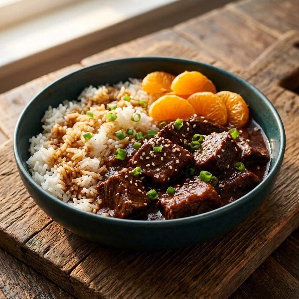 Tender Korean Style Pot Roast with Savory Glaze | Easy Korean Beef Roast Recipe