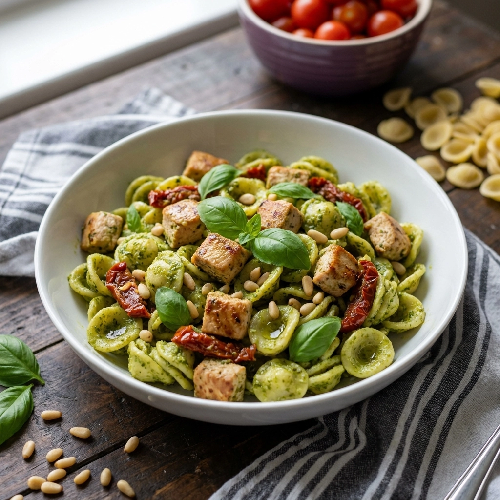 Easy Chicken Pesto Pasta: The Ultimate 20-Minute Dinner | Quick Weeknight Meal