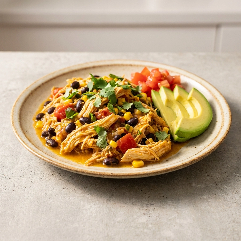The Ultimate Crockpot Fiesta Chicken Recipe | Easy Slow Cooker Mexican Chicken