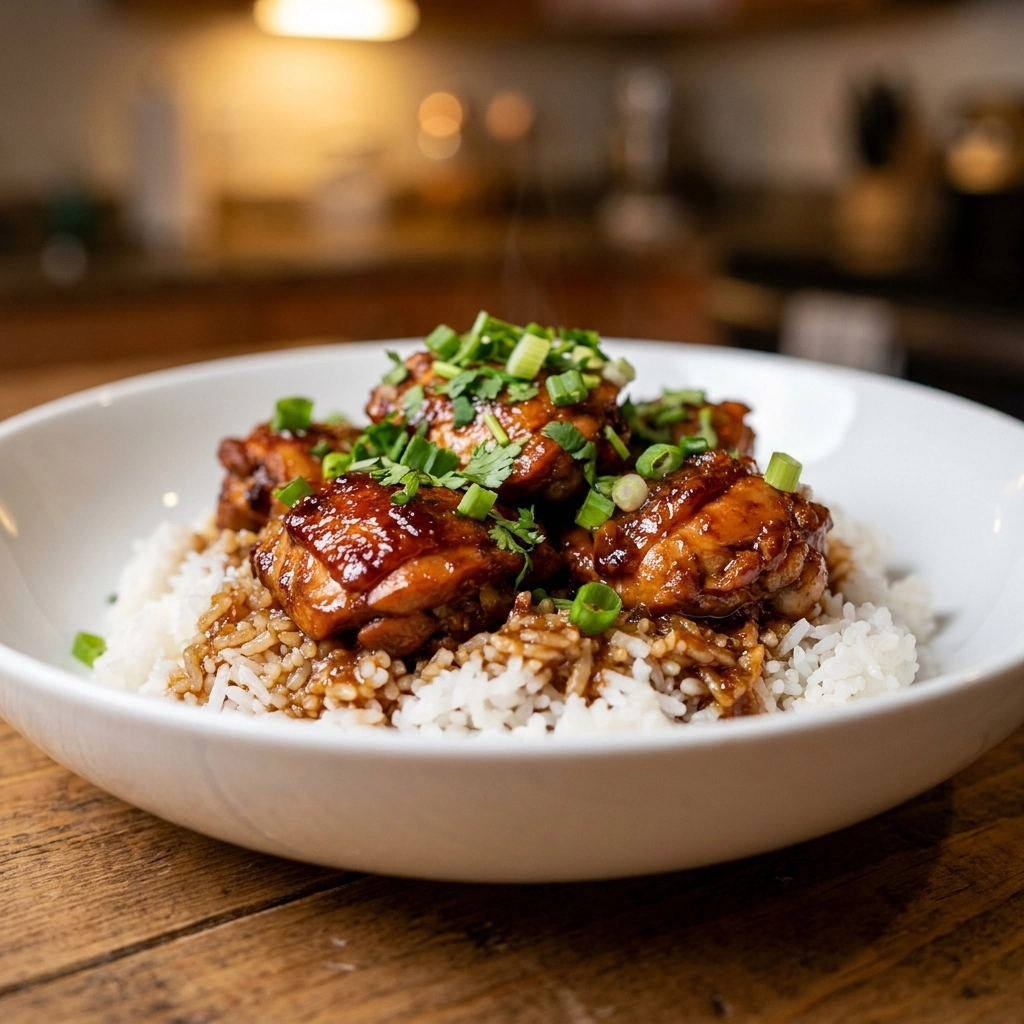 Slow Cooker Chicken Adobo Recipe | Easy Filipino Chicken Adobo Stew