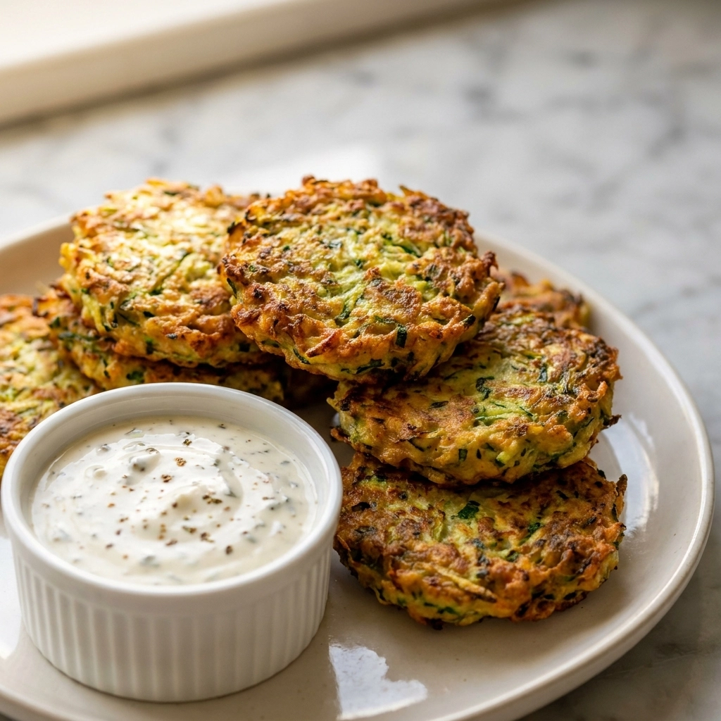 The Ultimate Crispy Zucchini Fritters Recipe | Easy Healthy Appetizer Ideas
