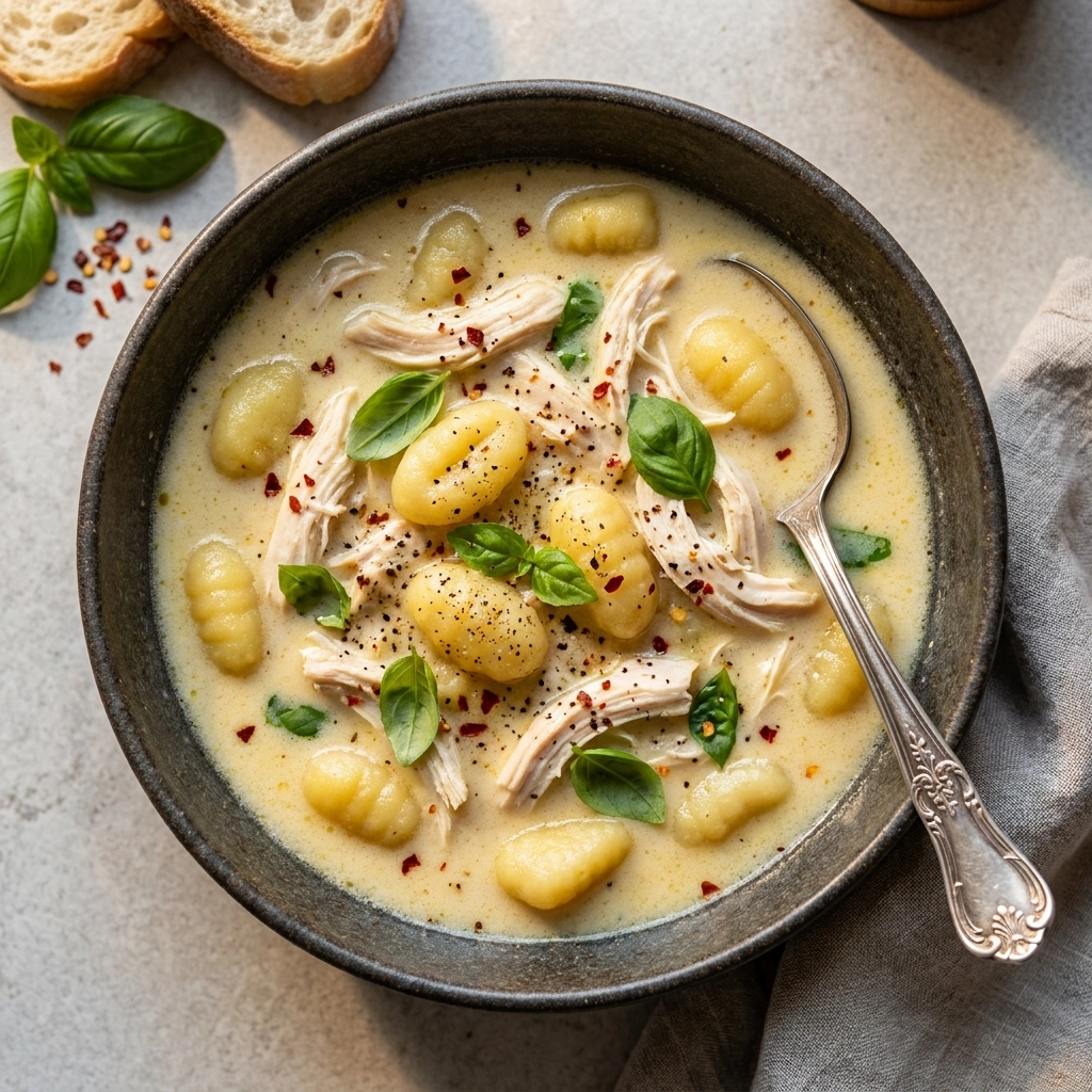 Chicken Gnocchi Soup: A Bowl of Cozy Comfort | Creamy Chicken Gnocchi Recipe