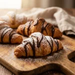 Buttery Chocolate Crescents | Easy Homemade Chocolate Pastry Recipe