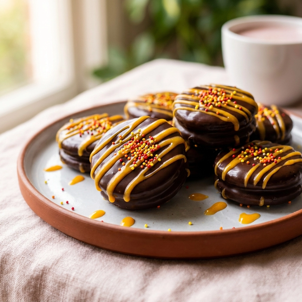 Irresistible Mouthwatering Fall Chocolate Covered Oreos | Easy Fall Dessert Ideas