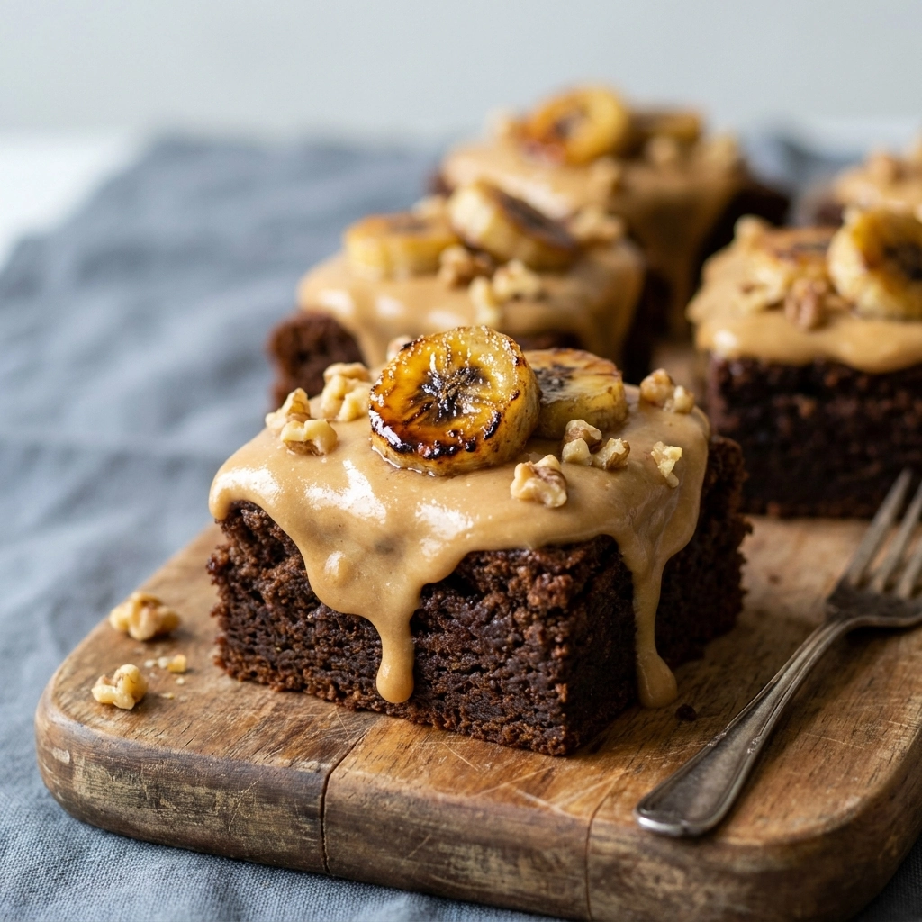Irresistible Banana Bread Brownies | Easy Dessert Mashup Recipe